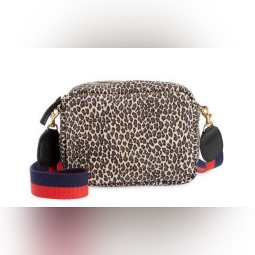 Clare V leather crossbody bag